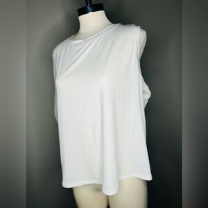 ALL IN MOTION ACTIVE TANK WHITE ZISE XXL